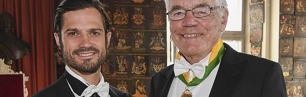 Äntligen fick Bo Hilleberg sin medalj