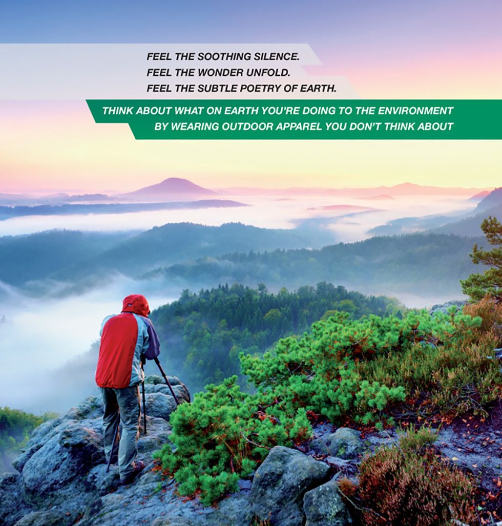 Sympatex vill visa att de är det miljövänliga alternativet