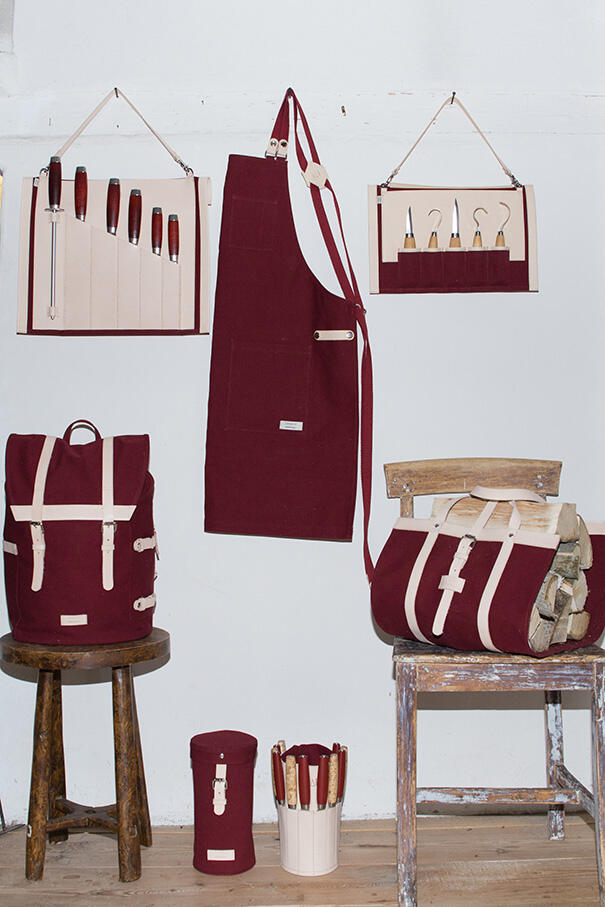 Sandqvist tar fram en produktserie med Morakniv