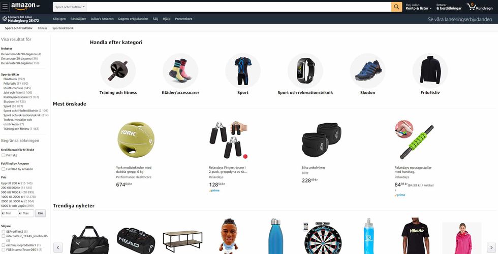 Första officiella uttalandet från Amazon: