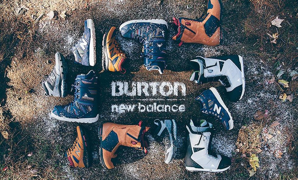 Burton och New Balance i collab