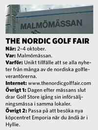 Dags för årets höjdpunkt i golfbranschen