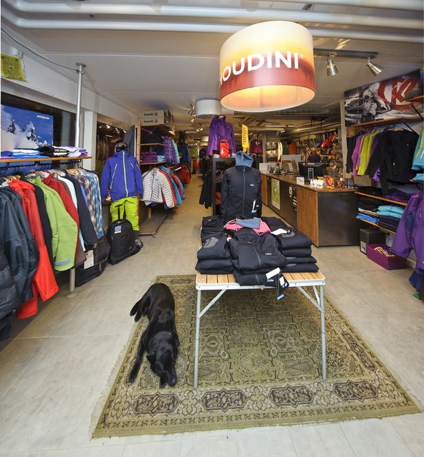 Sportfack besöker Åre äventyrsbutik