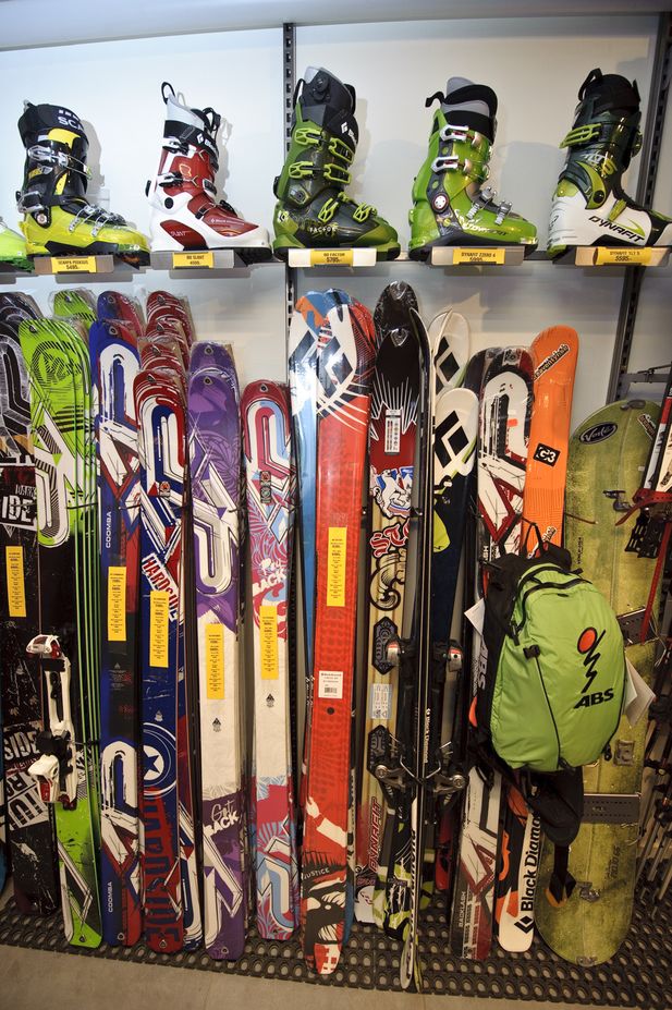 Sportfack besöker Åre äventyrsbutik