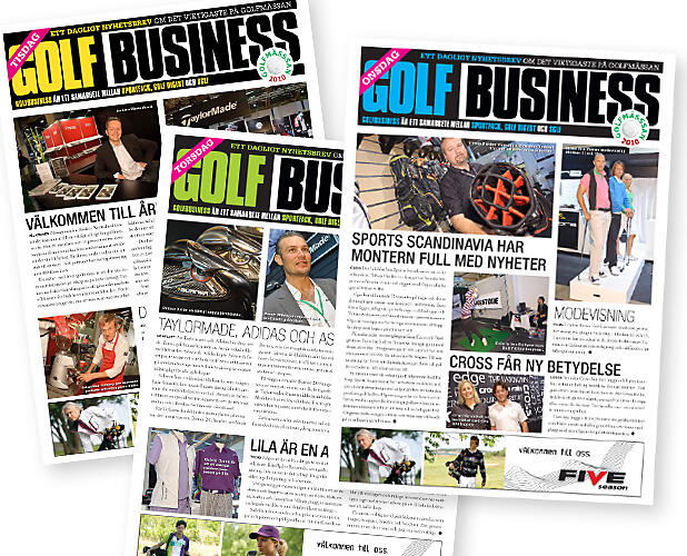 Golfmässan vässar sitt koncept