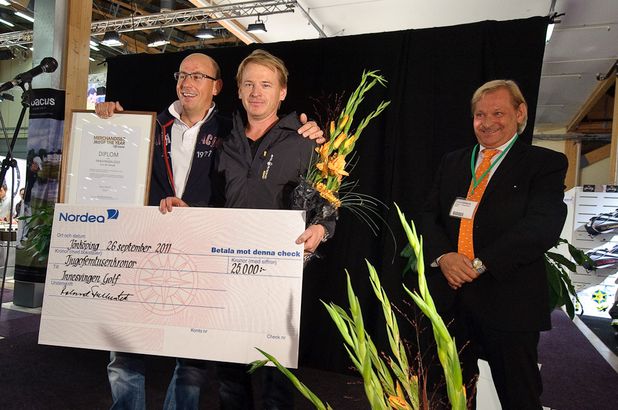 Golfmässan öppnade med mingel och glamour