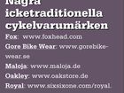 Gemen cyklist traditionalist!