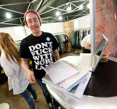 Skön stämning på mässan Boutique Fräsh