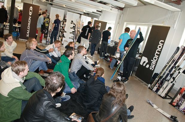 Sportakademin Vinter lockade 1 000 butikssäljare