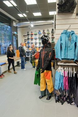 Världsunikt läge för Alpingaraget