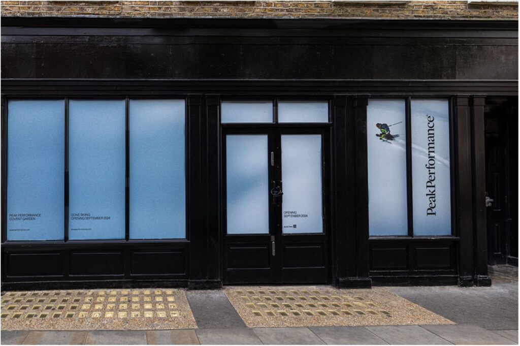 Peak Performance butik i London