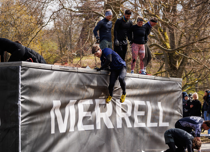 Ur en OCR tävling som Merrell sponsrar. 