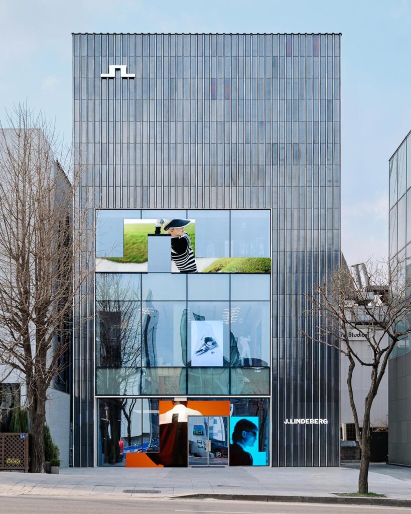 J.Lindbergs nya butik i Sydkorea.