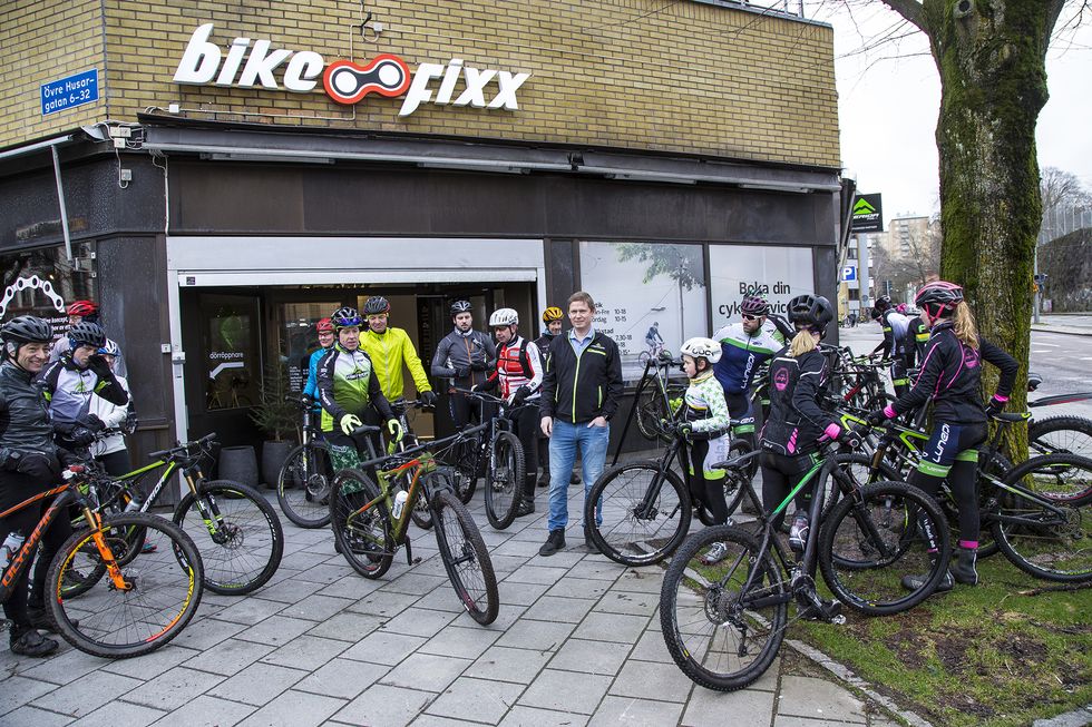 Bike Fixx Sverige: Så ser butiken ut