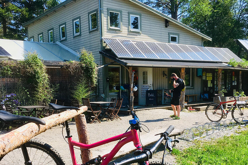 Källtorp är Hellasgårdens nya cykelhubb