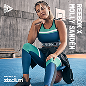 Molly Sandén frontar höstkollektion från Reebok