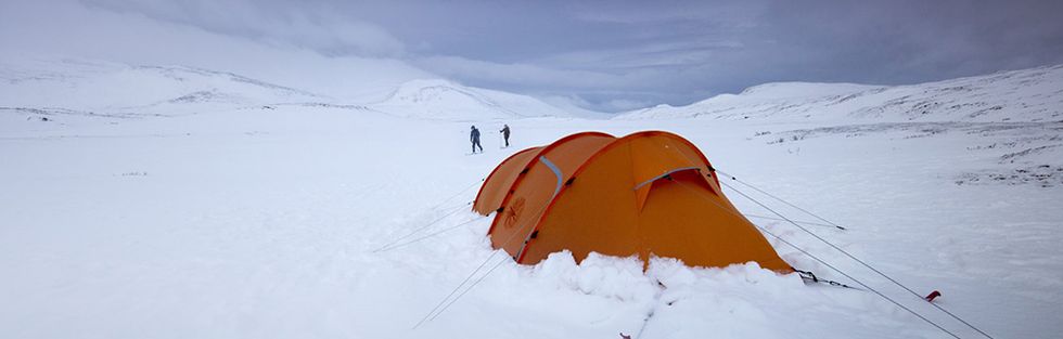 Fjällräven tar med återförsäljarna på vinterfjället