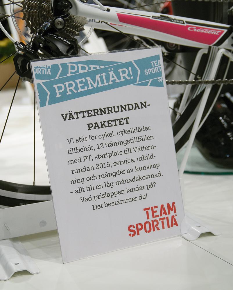 Team Sportias storsatsning