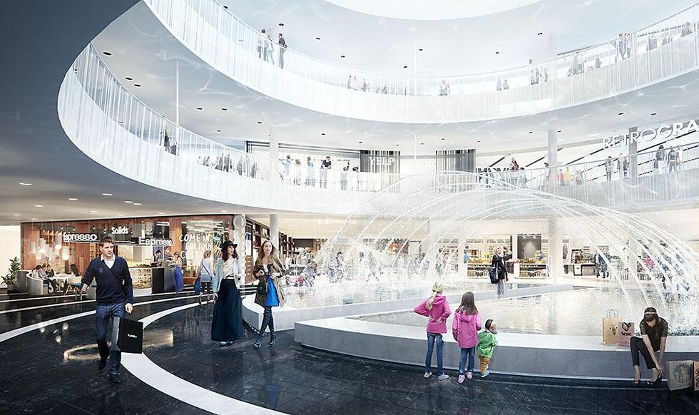 Om fem månader öppnar Nordens största shoppingcenter