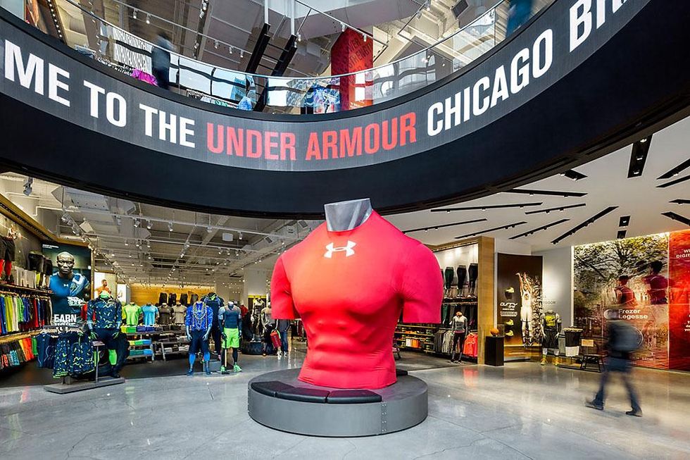 Under Armour har USA:s bästa butik