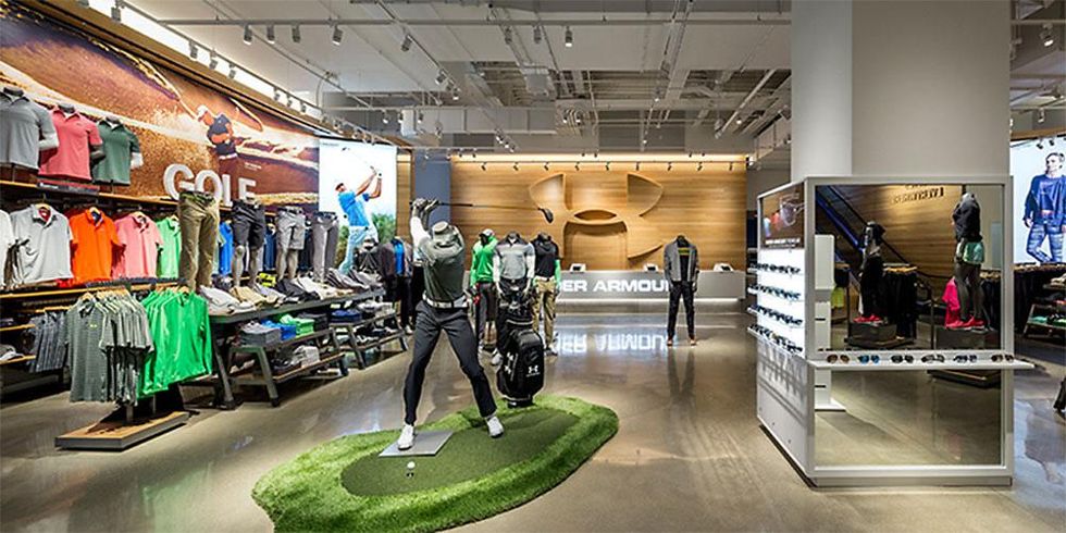 Under Armour har USA:s bästa butik