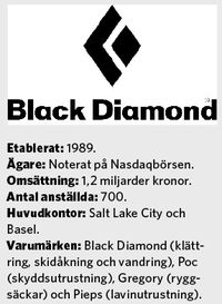 Black Diamond vill växa med stil