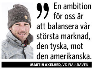 Fjällräven väljer sin egen väg