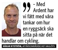 Cykelkonfektion från nytt håll