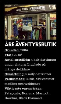 Sportfack besöker Åre äventyrsbutik