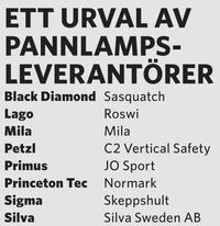 Lampan som leder kunden rätt