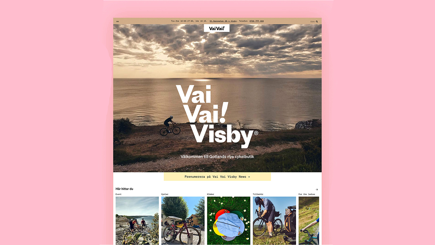 Vai Vai Visby nomineras till Svenska Designpriset