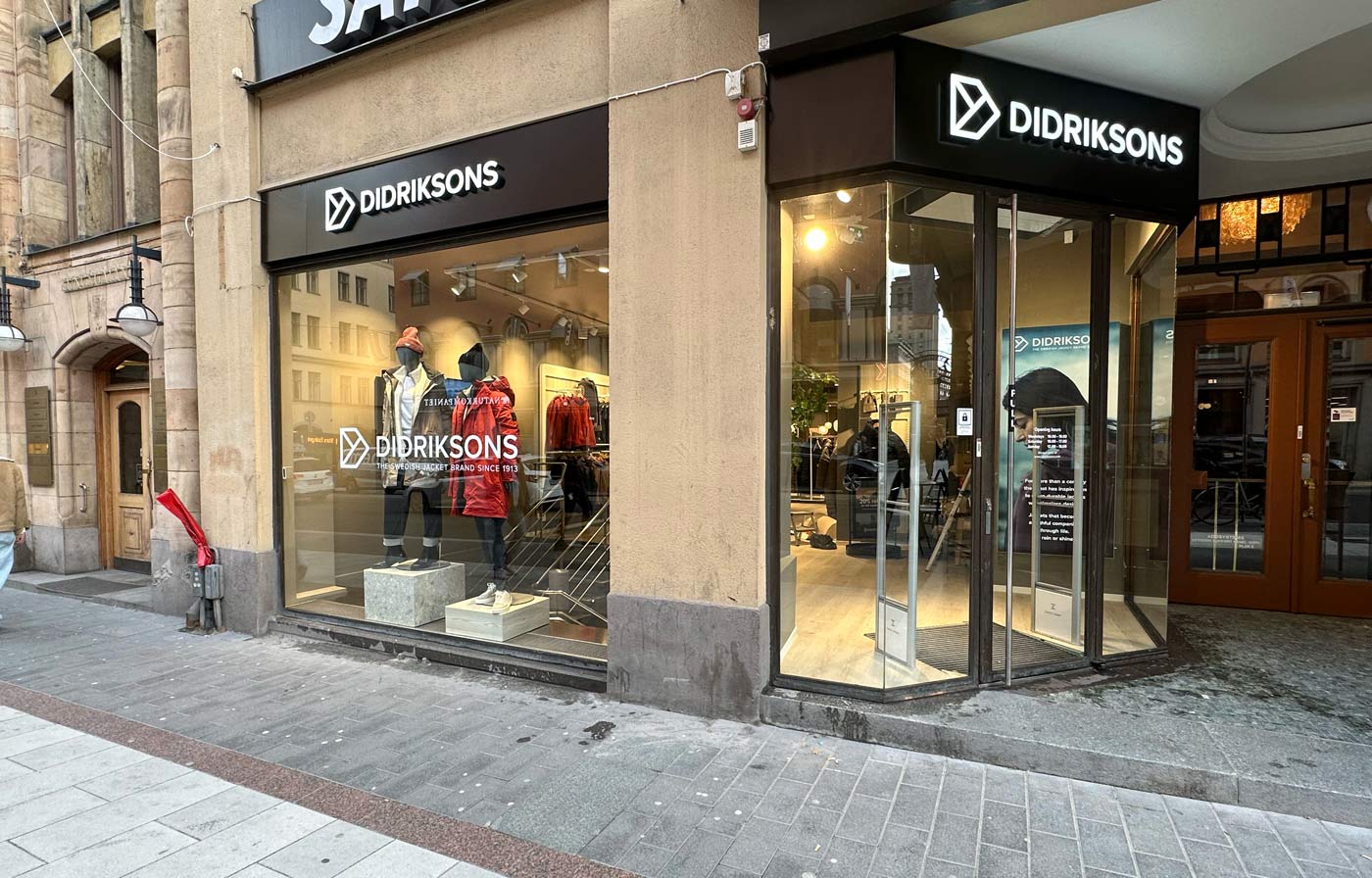 Didriksons flyttar sin Stockholmsbutik